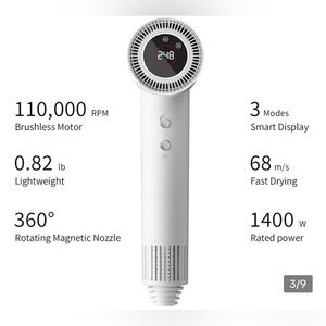 LESCOLTON Hair Dryer NWT